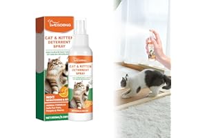 Vexran Spray Antiarañazos Gatos, 100ml Spray Repelente Gatos, Spray Arañazos Gatos y Gatitos para Proteger Sofá y Muebles, Ideal para Uso Indoor y Outdoor