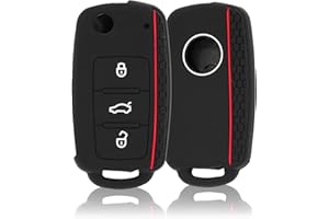 CONKOR Schlüsselhülle - Silikon-Hülle für Autoschlüssel, passend für VW, Skoda, Seat - Effektiver Schutz, Auto-Liebhaber - Auto-Zubehör, Tuning, Gadgets