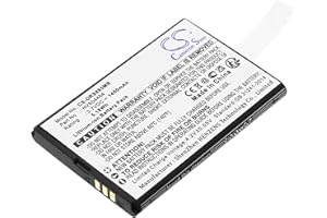TCTK TECHTEK Batteria 1400mAh compatibile con [Beurer] 952.10, BY 110, JBY 100, per [Lionelo] Babyline 8.1, per [Beaba] Babyphone Audio Simply Zen+, per [Oricom] Secure SC740, Secure SC895 sostituisce NV6