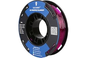 SainSmart Elastyczny filament do druku 3D TPU, 1,75 mm, 250 g, dokładność pomiaru +/- 0,05 mm, fioletowy