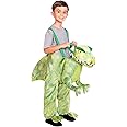 amscan 9904518 - Childs Ride On Dinosaur Fancy Dress Costume Trousers Age: 3-8 Years