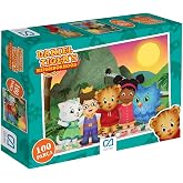 CA Games Daniel Tigers Lisanslı 100 Par&ccedil;a 34x24cm &Ccedil;ocuk Puzzle Yapboz Serisi