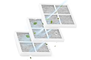 TGHongKy 3PCS Filtro de Aire del Refrigerador para LG LT120F Filtro de Aire de Repuesto para LG Pure Fresh Filter LFX31925SW, LFX31925SB, LFX25991ST,LFX31945ST, LFX329345ST, LFX33975ST Access
