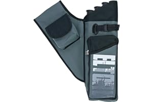 ‎ELTORO elToro Sport Deluxe II Seitenköcher - Hochwertiger Bogensport Seitenköcher für Pfeile - Strapazierfähig, Verstellbare Gurte, Praktische Taschen - Perfekt für Bogenschützen und Sportbegeisterte