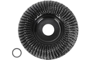 LYCXAMES Tarcza szlifierska do drewna, 125 mm, frezarka do drewna do szlifierki kątowej, Flex tarcza szlifierska, tarcza do rzeźbienia w drewnie, do szlifierek kątowych, polerowania, rzeźbienia, szlifowania