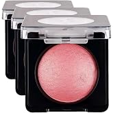 Baked Blush-On Y&uuml;ksek Pigmentli & Doğal Işıltılı Fırınlanmış Allık (3 paketi)
