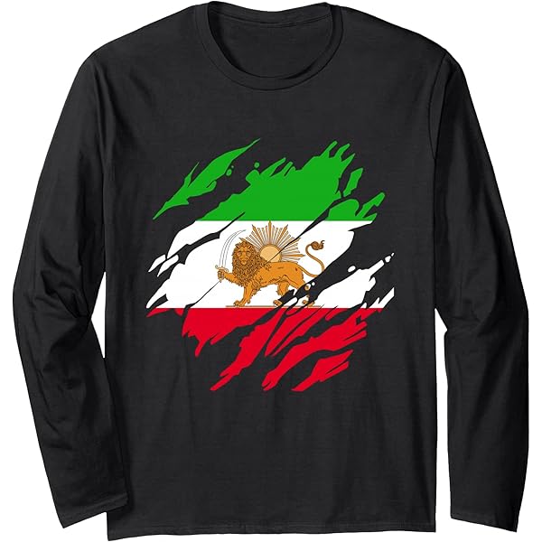 Lion and Sun Persian Emblem Unisex Sweater Men Women