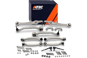 ATEC Germany 14 tlg Kit de direction transversale essieu avant Compatible avec AUDI A6 Allroad C6 (4FH),A6 C6 (4F2),A6 C6 Avant (4F5)