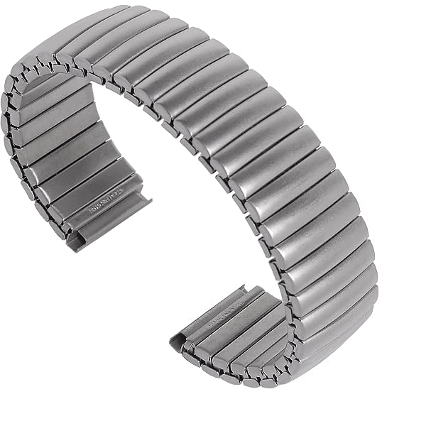 Bracelet Montre ZRC Fixoflex Extensible Pour Homme - Largeur 18mm, Acier Inox, Occasion Très Bon état