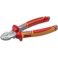 Nws 134-49-VDE-160-SB Number 134-49 VDE Side Cutter, Red/Yellow, 160 mm