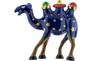 Alessi Figur aus Porzellan. Handdekoriert, Mehrfarbig, 11 cm