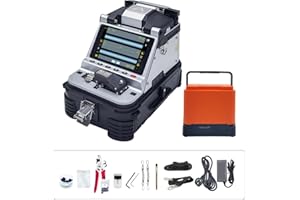 Signal fire AI-20 Fusionadora de fibra óptica de alta precisión con cortador de fibra integrado de un solo paso, alineador de núcleos de fibra óptica con función VFL y OPM