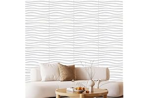 TFCIOD 12 Pannelli 3D, Pannelli Murali per Gaming, PVC Rigido, Decor Rivestimento Pareti per Soffitti e Pareti