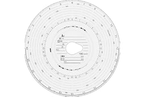 RNKVERLAG RNK B0012RON8A - Contagiri per tachimetro 180 km/h, automatico, Ø 12 cm, 100 pezzi