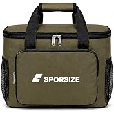 Sporsize 40 L Termal Soğutucu Buzluk &Ccedil;antası, Kamp Piknik Plaj ve Seyahat İ&ccedil;in