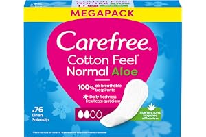 Carefree Cotton Aloe 76 szt. Wkładki higieniczne o zapachu aloesowym. Miękkie i łagodne dla skóry. Zawierają naturalny ekstrakt z bawełny. Nie zawierają barwników, niebielone chlorem.