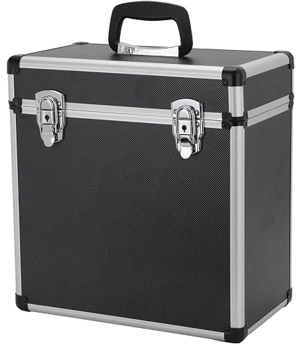 Sac De Transport Vinyles 7 Pouces - Capacité 80+ Disques - Compartiments Amovibles - Bandoulière Réglable