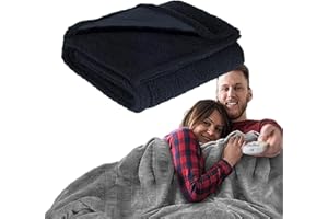 Hotgreenpepper Liebesdecke wasserdichte, Liebesdecke - Die wasserdichte Kuscheldecke, Wasserdicht Decke for Bett Couch Sofa, Couchbezu für Katze Hunde Haustiere,Schwarz-XL:145 * 216CM