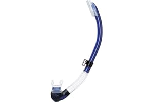 Tusa Platina Hyperdry II Scuba Diving Snorkel Black Silicone