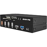 EZDIY-FAB PC Front Panel Internal Card Reader USB HUB, USB 3.1 Gen2 Type-C Port,USB 3.0 Support SD MS XD CF TF Card for Compu