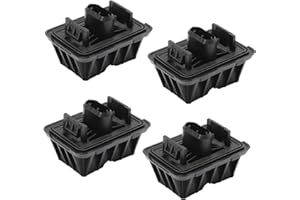 Konuooer 4X Gato para Coche para F10 F07 F11 F06 51717237195,Caballete Coche Adaptador de Goma para F13 F01F02 F04 X1 E84 E81 E87 E82 E90