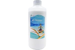 aBalchemy pH Increaser – Granular Water Treatment Chemical for Swimming Pools, Spas & Hot Tubs – pH Plus Balancer for Safe, Comfortable Water Chemistry (1x1KG)