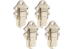 ADAMHALLHARDWARE 4 x Adam Hall 1607 - Aufbauschloss mittel 69 x 38 x 11 mm - Schnapp-Schloss, Kisten-Koffer-Schloss-Verschluss