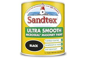 Sandtex Sandtex Microseal Smooth Masonry 1L Black