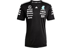 adidas Mercedes - Amg Petronas Formula One Team Driver Jersey White Men Camiseta (Manga Corta) Hombre (Pack de 1)