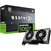 MSI Oyun RTX 5060 Ti 16G Ventus 2X OC Plus Ekran Kartı (16GB GDDR7, 128-bit, Aşırı Performans: TBA MHz, DisplayPort x 3 2.1a,