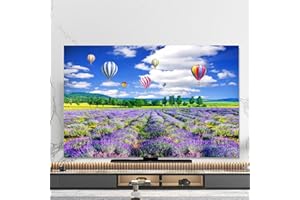 GAOXIANGLIN Housses pour Téléviseurs 32-85 Pouces Paysage de Bord de Mer Housses pour Écrans TV/PC Housse D'écran Protection TV Housse Anti-Poussière pour LED LCD, Décoration Intérieure(Color:color23,Size: