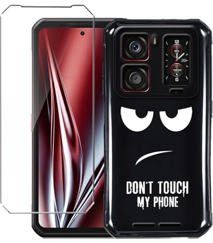 Coque + Verre Trempé Pour Oukitel C2 - Housse Silicone TPU Souple Noire - 12