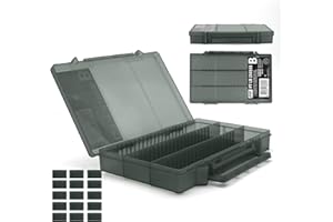 PRO TACKLE GEAR Pro Tackle Lure Box 25-G - Angelköderbox mit anpassbaren Fächern (Versatile)