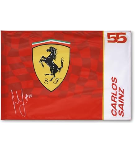 Drapeau Scuderia Ferrari F1 140x100 Cm - Logo Officiel équipe Et Drapeau Italien
