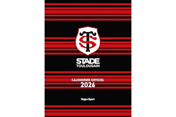 Calendrier mural Stade Toulousain 2026