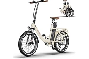 ONESPORT OT16-2 Vélo Électrique Pliant, 20 Pouces Ebike avec Batterie Amovible 48V 17Ah & Moteur 250W, 3 Modes de Conduite, Écran LCD Intelligent et Connexion Bluetooth, Urban Velo Pliant Adulte
