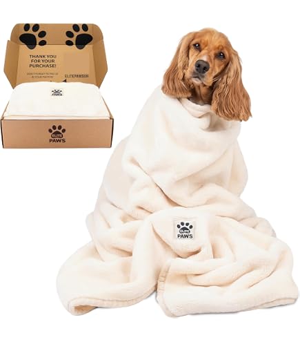Elite Paws Orthopädisches Hundebett – Mit Waschbarem Bezug, Rutschfester Unterseite & Memory-Schaum