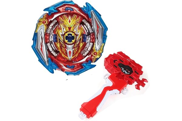 mlywd Gyros Toupies, Quadrive Metal Fusion avec Lanceur Starter Gyros de Combat Jouet Set B-173-01