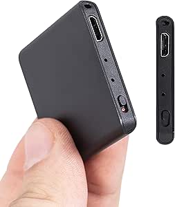 Mini Aufnahmegerat Mit Stimmenaktivierung 145 Stunden 8gb 24 Stunden Akku Schlankstes Metallgehause Mp3 Rekorder Tilerec By Atto Digital Amazon De Burobedarf Schreibwaren