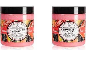THE SOMERSET TOILETRY COMPANY LIMITED Tropical Fruits Gentle Exfoliating Strawberry & Papaya Sugar Scrub 2 x 550g