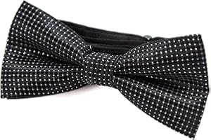 DonDon Pajarita para Hombre de lunares elegante con gancho con nudo y ajustable disponible