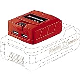 Einhell Ak&uuml;l&uuml; Mobil USB Şarj Cihazı TC-CP 18 Li USB-Solo Power X-Change (18 V PXC ak&uuml;ler i&ccedil;in, akıllı telefon, tablet vb. şar