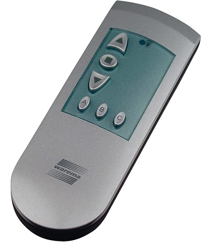 Warema EWFS 8-Kanal Handsender – Kabellos, Schwarz – Für Bis Zu 16 Empfänger, Steuerung Von Sonnenschutz & Markisen