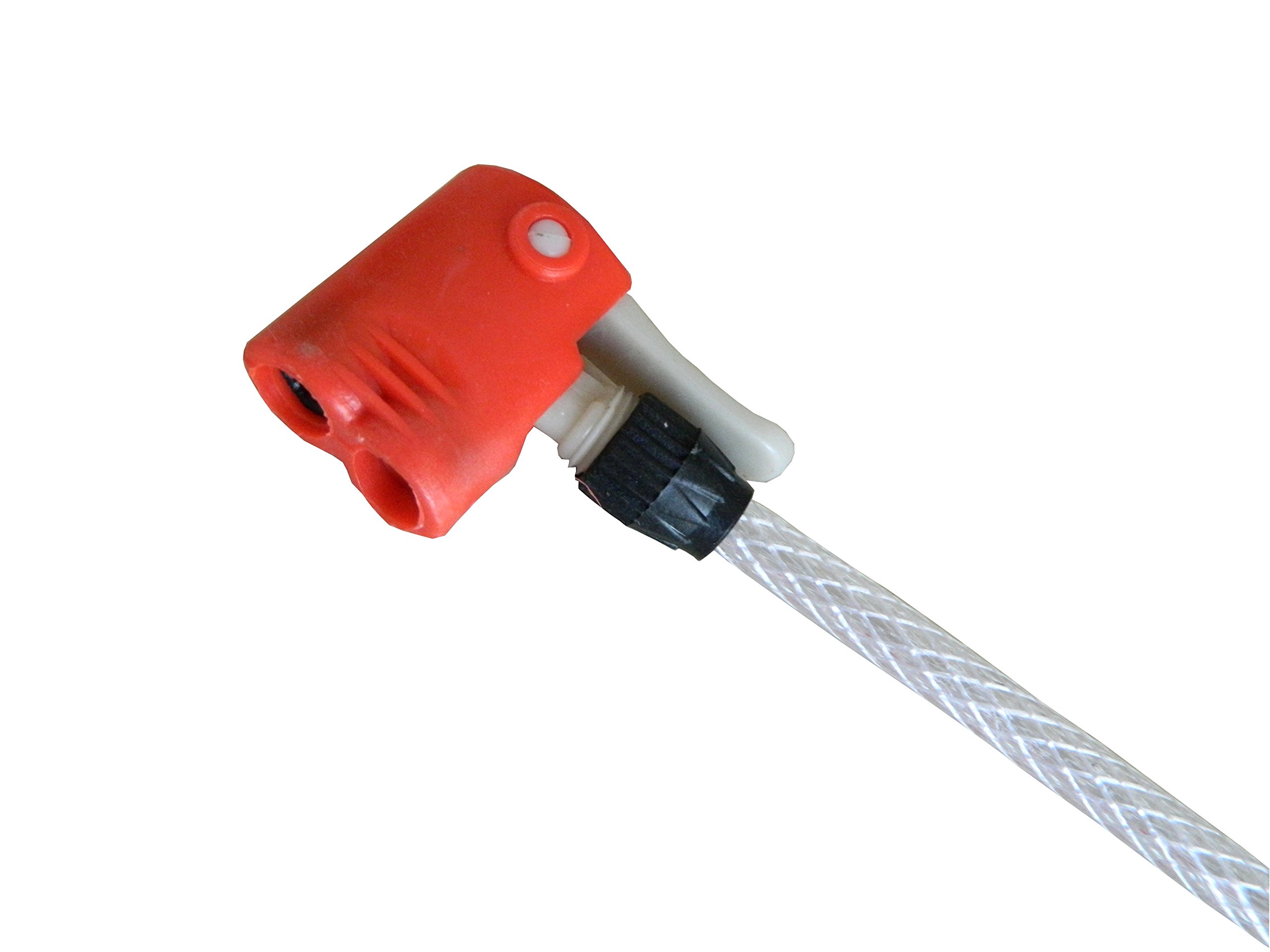 Raj Airkraft High Pressure Alloy_Steel Air Pump for Car Bike Bicycle Motorcycle Ball and Inflatable Furniture/Toys (Silver) Pack of 1 - Image 6