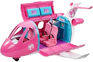 Barbie- Aereo dei sogni, Playset Veicolo e Accessori, Bambola Non Inclusa, Giocattolo per Bambini 3+ Anni, GDG76