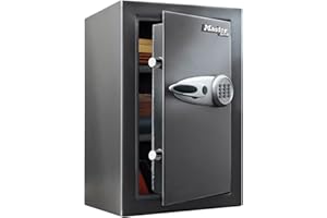 Master Lock T6-331 ML Caja Fuerte de Alta Seguridad 61,7 l [combinación Digital] [L] -Gran Capacidad de almacenaje para Guardar artículos valiosos