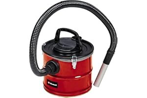 Einhell Aspirateur à cendres TC-AV 1718 D (1200 W, performance d’aspiration de 170 mbar, cuve en fer-blanc 18 L avec clips de fermeture rapide, pré-filtre pour poussières fines, cartouche filtrante)