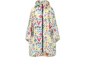 Freiesoldaten Donne Impermeabile Poncho Pioggia Elegante Riutilizzabile Leggero All'aperto Impermeabili Giacca da Pioggia con Cappuccio