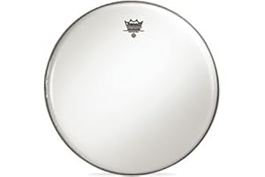 Remo BR1222-00 Ambassador - Testa per grancassa, 56 cm, colore: Bianco