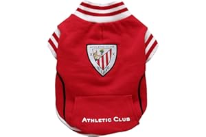 CYPBRANDS Athletic Club Bilbao - Sudadera para Perro o Gato, 6 Tallas Disponibles, Equipación del Equipo, Talla XXXL, Calidad Alta, Producto Oficial (CyP Brands)